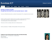 Tablet Screenshot of euroasiaict.com